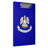 Patriotic Clipboard mit Flagge von Louisiana, USA Klemmbrett (Rechts)