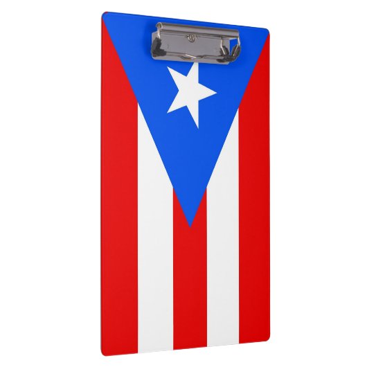 Patriotic Clipboard mit Flagge von Puerto Rico, US Klemmbrett (Rechts)