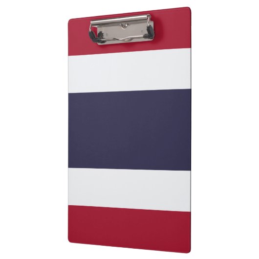 Patriotic Clipboard with flag of Thailand Klemmbrett (Links)
