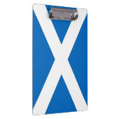 Patriotic Clipboard with flagge of Scotland, UK Klemmbrett (Rechts)
