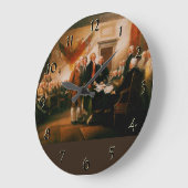 Patriotic Clock Große Wanduhr (Winkel)