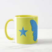 Patriotic Combo Mug with flag of Bady Bassit Tasse (Links)