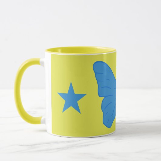 Patriotic Combo Mug with flag of Bady Bassit Tasse (Links)