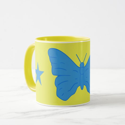 Patriotic Combo Mug with flag of Bady Bassit Tasse (Vorderseite Links)