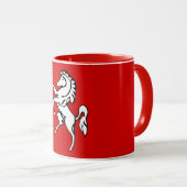 Patriotic Combo Mug with flag of Kent County Tasse (VorderseiteRechts)