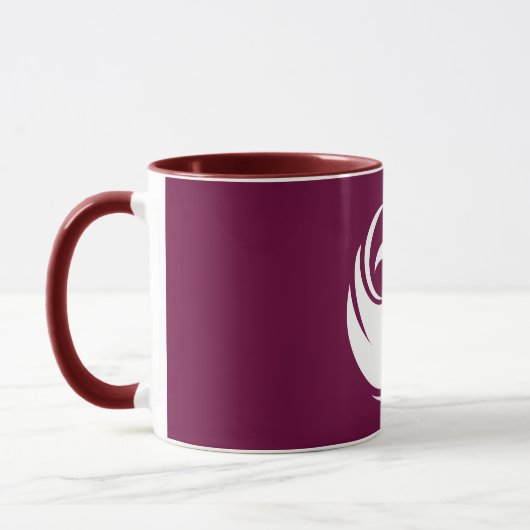 Patriotic Combo Mug with flag of Phoenix City Tasse (Links)