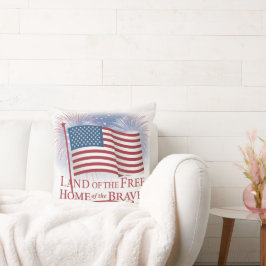 Patriotic Comfort Pillow Kissen