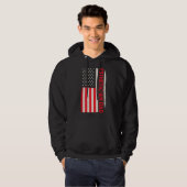 Patriotic Cosmetics Makeup Cosmetologist Esthetici Hoodie (Vorne ganz)