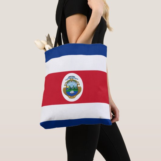 Patriotic Costa Rica Flag Tasche (Von Nahem)
