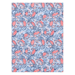 Patriotic Crabs Stars Blue Red Tischdecke