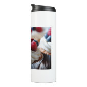 Patriotic Cupcake Thermosbecher (Nach rechts gedreht)