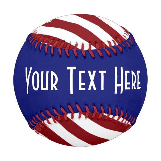 Patriotic Custom Baseball HAMbyWG (Vorderseite)