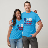 Patriotic Custom TEXAS FLAG T-Shirt (Unisex)