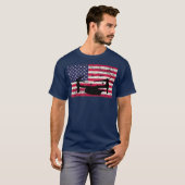 Patriotic CV22 Osprey American flag T-Shirt (Vorne ganz)