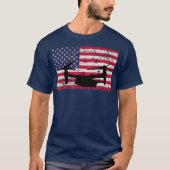 Patriotic CV22 Osprey American flag T-Shirt (Vorderseite)