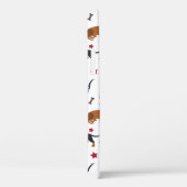 Patriotic Dachshund Case-Mate iPhone Hülle (Rückseite / Rechts)