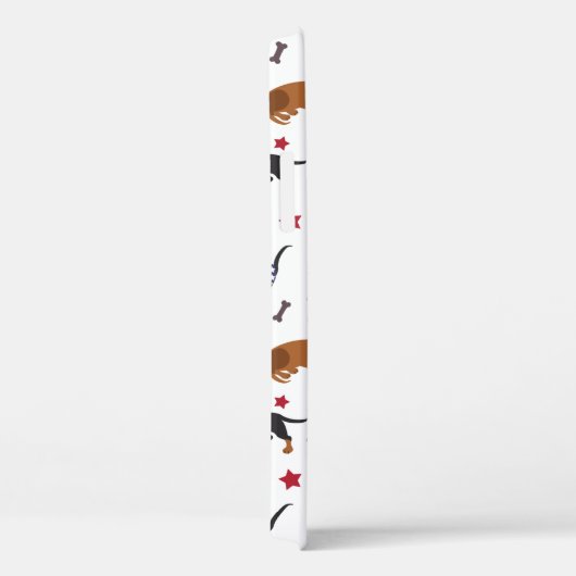 Patriotic Dachshund Case-Mate iPhone Hülle (Rückseite / Rechts)