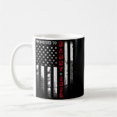 Patriotic Dad 2026 Promoted To Daddy Est 2026 New  Kaffeetasse (Links)