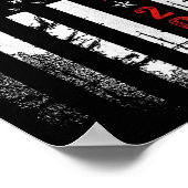 Patriotic Dad 2026 Promoted To Daddy Est 2026 New  Poster (Ecke)