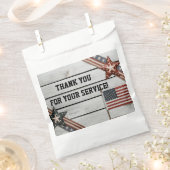 Patriotic Danke, dass Sie gedient haben Geschenktütchen (Ausgeschnitten)