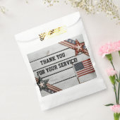 Patriotic Danke, dass Sie gedient haben Geschenktütchen (Versiegelt)