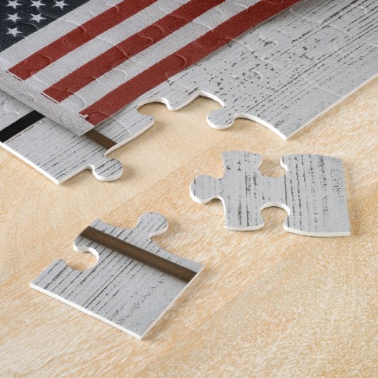 Patriotic Danke, dass Sie gedient haben Puzzle (Seite)