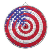 Patriotic Dartboard Dartscheibe (vorne)