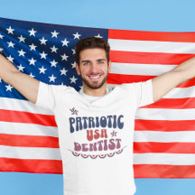 Patriotic Dentist Shirt, Zahnarzt 4. Juli Shirt