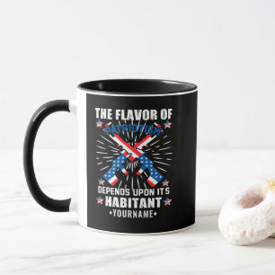 Patriotic Der Geschmack des Patriotismus Tasse