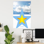 Patriotic Designs "USA" Poster (Heimbüro)