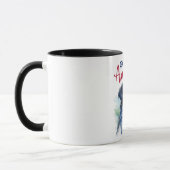Patriotic Dog-Bernese Tasse (Links)