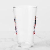 Patriotic Dog - Doberman Glas (Links)