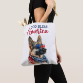 Patriotic Dog-German Shepherd Tasche (Von Nahem)