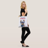 Patriotic Dog-Yorkie Tasche (Am Model)