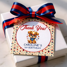 Patriotic Doggy Boy First Birthday