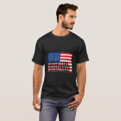 Patriotic Drywall Installer 4Th Of July Usa Flag D T-Shirt (Vorne ganz)