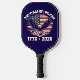 Patriotic Eagle 1776–2026 250 Years of Freedom  Pickleball Schläger