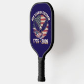 Patriotic Eagle 1776–2026 250 Years of Freedom  Pickleball Schläger (Links)