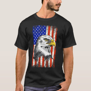 Patriotic Eagle 4. Juli USA Flag 1 T-Shirt