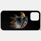 Patriotic Eagle American Flag 4. Juli Case-Mate iPhone Hülle (Rückseite (Horizontal))