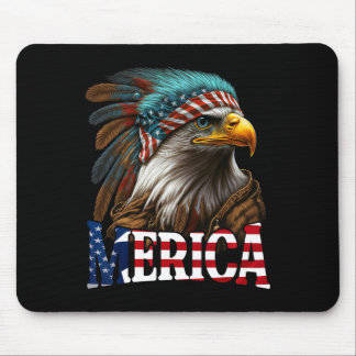 Patriotic Eagle American Flag 4. Juli Merica 1 Mousepad