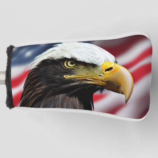 Patriotic/Eagle/American/USA Golf Headcover (Vorderseite)