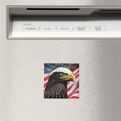 Patriotic/Eagle/American/USA Magnet (In Situ (Geschirrspüler))