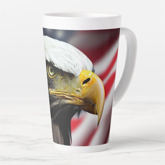 Patriotic/Eagle/American/USA Milchtasse (Rechte Ecke)