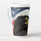 Patriotic/Eagle/American/USA Milchtasse (Linke Ecke)