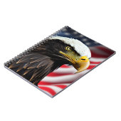 Patriotic/Eagle/American/USA Notizblock (Linke Seite)