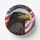 Patriotic/Eagle/American/USA Pappteller (Vorderseite)