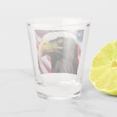 Patriotic/Eagle/American/USA Schnapsglas (Rückseite)