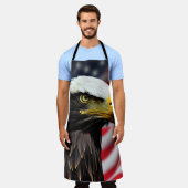 Patriotic/Eagle/American/USA Schürze (Getragen)