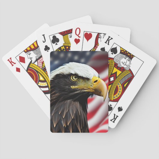 Patriotic/Eagle/American/USA Spielkarten (Rückseite)